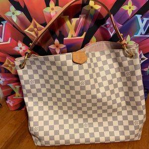 Louis Vuitton Graceful MM Damier Azur